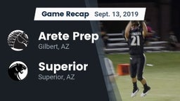 Recap: Arete Prep vs. Superior  2019