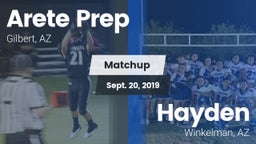 Matchup: Arete Prep vs. Hayden  2019