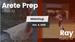 Matchup: Arete Prep vs. Ray  2019