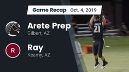 Recap: Arete Prep vs. Ray  2019