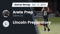 Recap: Arete Prep vs. Lincoln Preparatory 2019