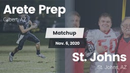 Matchup: Arete Prep vs. St. Johns  2020