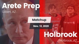 Matchup: Arete Prep vs. Holbrook  2020