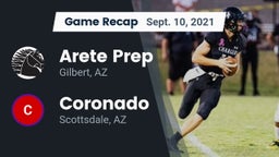 Recap: Arete Prep vs. Coronado  2021