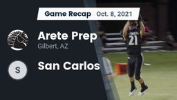 Recap: Arete Prep vs. San Carlos  2021