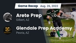 Recap: Arete Prep vs. Glendale Prep Academy  2022