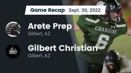 Recap: Arete Prep vs. Gilbert Christian  2022
