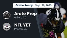 Recap: Arete Prep vs. NFL YET  2023