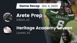 Recap: Arete Prep vs. Heritage Academy Laveen 2023
