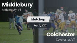 Matchup: Middlebury vs. Colchester  2017