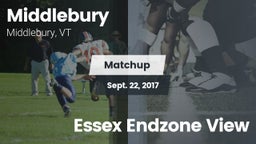 Matchup: Middlebury vs. Essex Endzone View 2017