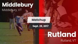 Matchup: Middlebury vs. Rutland  2017