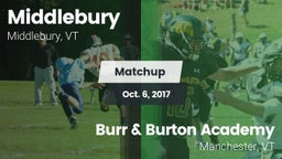 Matchup: Middlebury vs. Burr & Burton Academy  2017