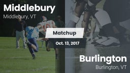 Matchup: Middlebury vs. Burlington  2017