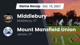Recap: Middlebury  vs. Mount Mansfield Union  2021