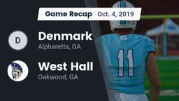 Recap: Denmark  vs. West Hall  2019