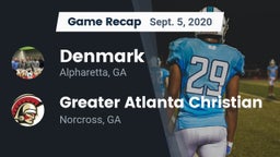 Recap: Denmark  vs. Greater Atlanta Christian  2020