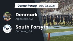 Recap: Denmark  vs. South Forsyth  2021
