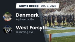 Recap: Denmark  vs. West Forsyth  2022