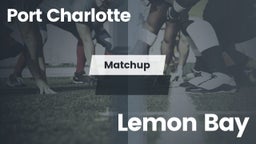 Matchup: Port Charlotte vs. Lemon Bay  2016