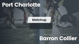Matchup: Port Charlotte vs. Barron Collier  2016