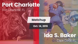 Matchup: Port Charlotte vs. Ida S. Baker  2016