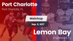 Matchup: Port Charlotte vs. Lemon Bay  2017