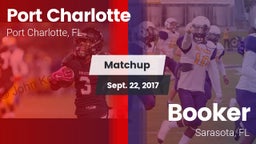 Matchup: Port Charlotte vs. Booker  2017