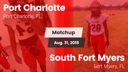 Matchup: Port Charlotte vs. South Fort Myers  2018