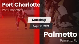 Matchup: Port Charlotte vs. Palmetto  2020