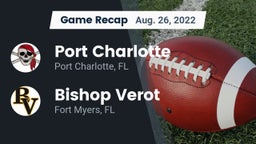 Recap: Port Charlotte  vs. Bishop Verot  2022