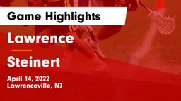 Lawrence  vs Steinert  Game Highlights - April 14, 2022