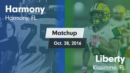 Matchup: Harmony vs. Liberty  2016