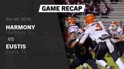 Recap: Harmony  vs. Eustis  2016