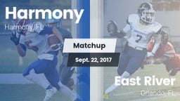 Matchup: Harmony vs. East River  2017