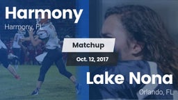 Matchup: Harmony vs. Lake Nona  2017