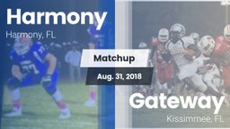Matchup: Harmony vs. Gateway  2018