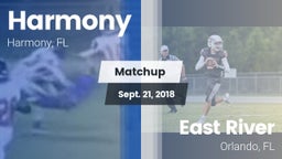 Matchup: Harmony vs. East River  2018