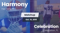 Matchup: Harmony vs. Celebration  2018