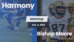 Matchup: Harmony vs. Bishop Moore  2019