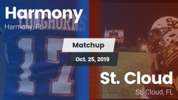 Matchup: Harmony vs. St. Cloud  2019