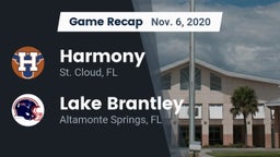 Recap: Harmony  vs. Lake Brantley  2020