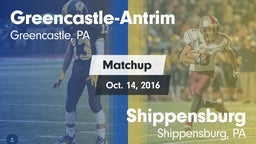 Matchup: Greencastle-Antrim vs. Shippensburg  2016