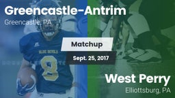 Matchup: Greencastle-Antrim vs. West Perry  2017