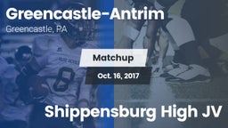 Matchup: Greencastle-Antrim vs. Shippensburg High JV 2017