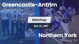 Matchup: Greencastle-Antrim vs. Northern York  2017