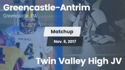 Matchup: Greencastle-Antrim vs. Twin Valley High JV 2017