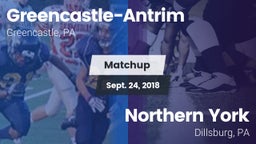Matchup: Greencastle-Antrim vs. Northern York  2018