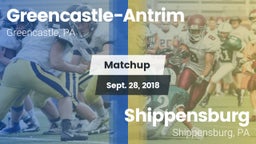 Matchup: Greencastle-Antrim vs. Shippensburg  2018