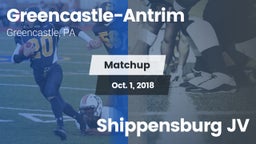 Matchup: Greencastle-Antrim vs. Shippensburg JV 2018